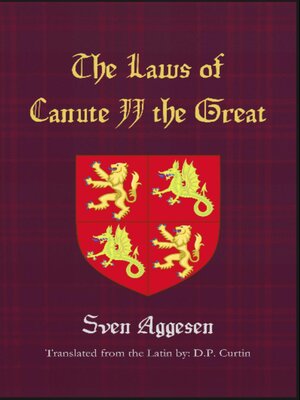 cover image of The Laws of Canute II the Great